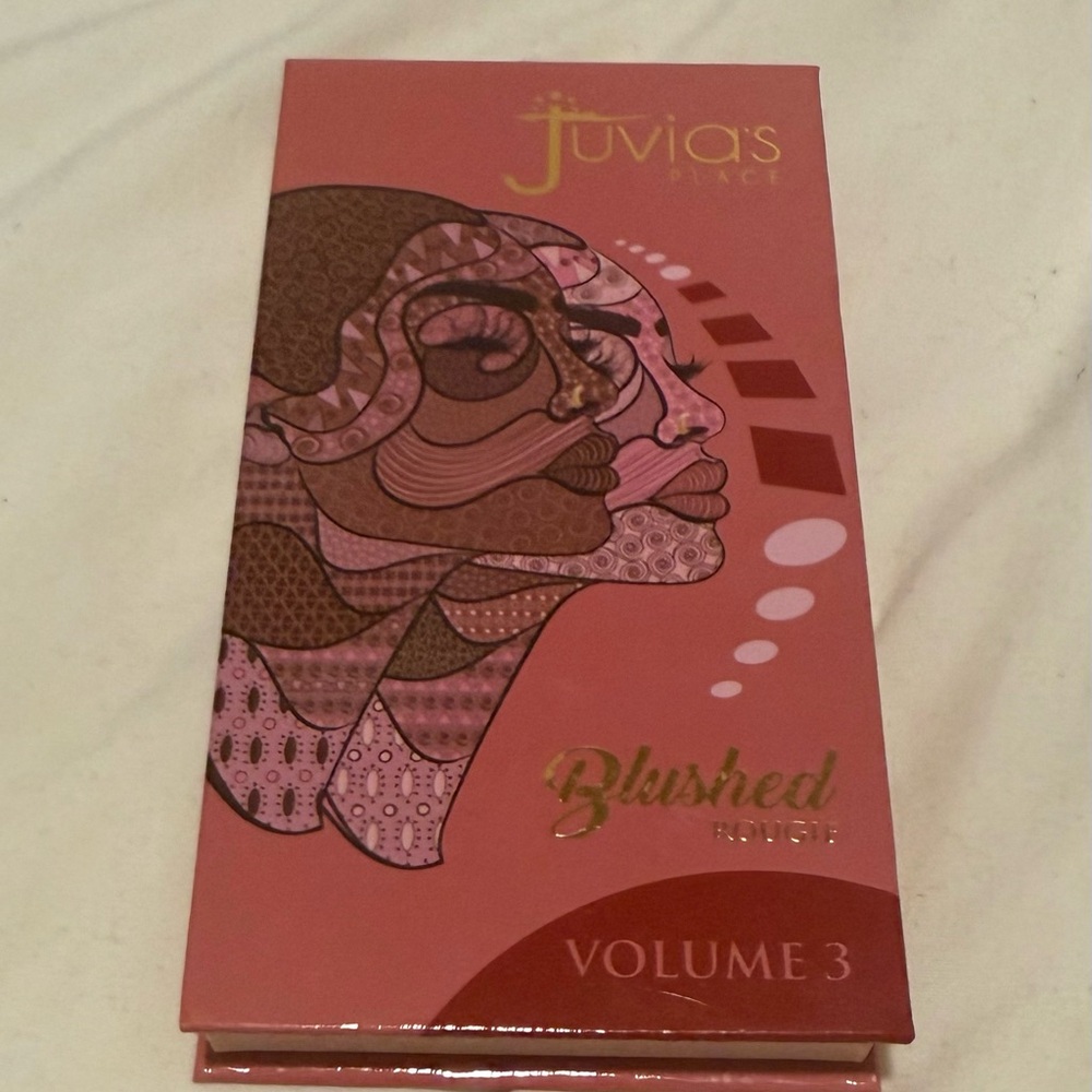 Juvia's Place Blushed Rouge Palette - Volume 3 in Pink and Brown